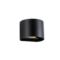 GOURA Noir, Applique extérieure murale