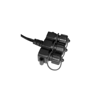 Câble connecteur diviseur muni de 3 raccords étanches