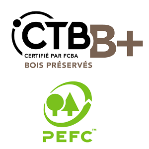 logo de la norme ctbb+ ET pefc