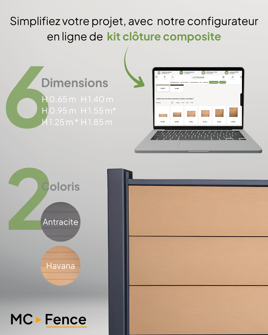 Poteau aluminium multiangle pour clôture composite, caractéristiques techniques et amplitude de réglage de 90° à 180°