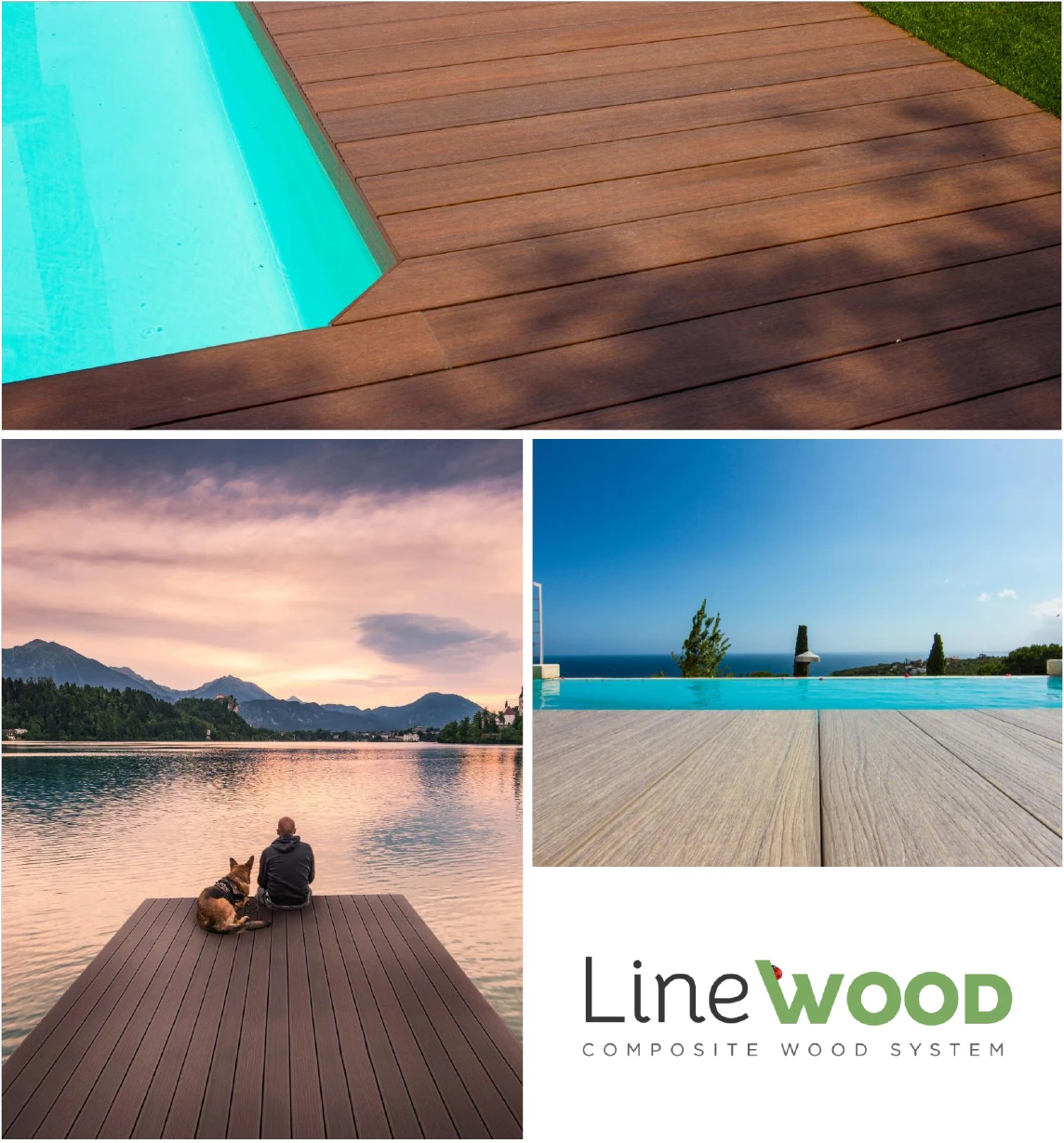 réalisation d'une terrasse composite modèrne