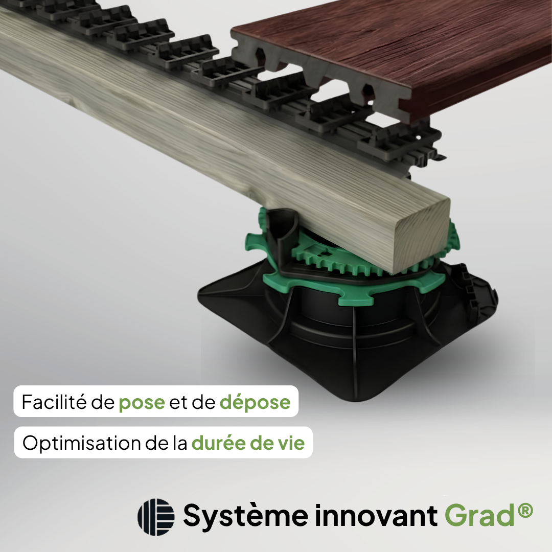 Caracteristique de la lame terrasse composite SUPRADECK